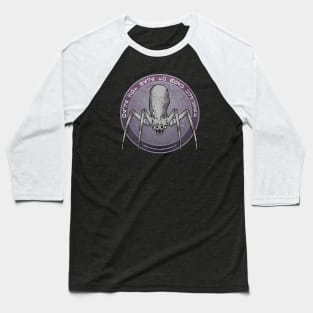 We're Not Here To F*ck Kryknas (Purple) Baseball T-Shirt